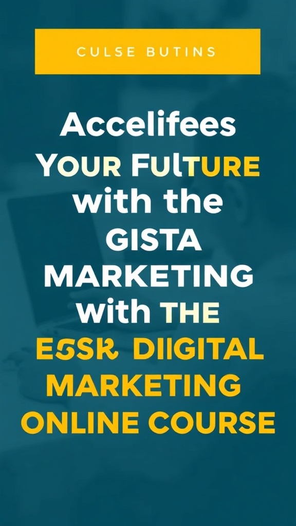 Accelerate Your Future with the Else Digital Marketing Online Course: A Unique Opportunity for California Residents