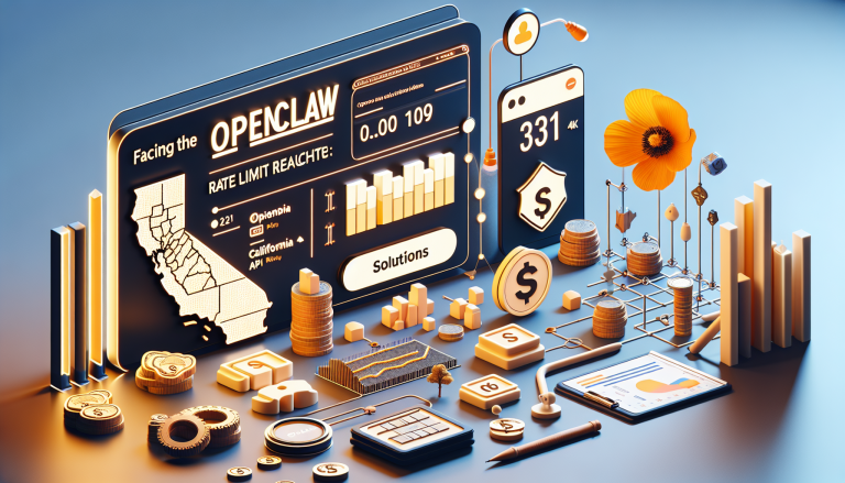 openclaw api rate limit reached