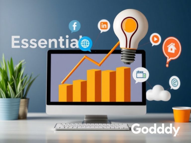 Digital Marketing Essentials Plan GoDaddy: Propel Your Online Growth