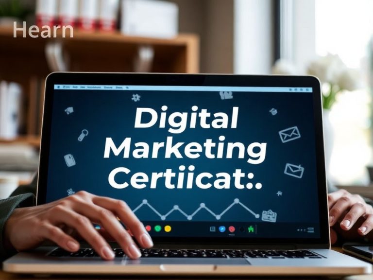 Digital Marketing Certificate: Elevate Your Career Today