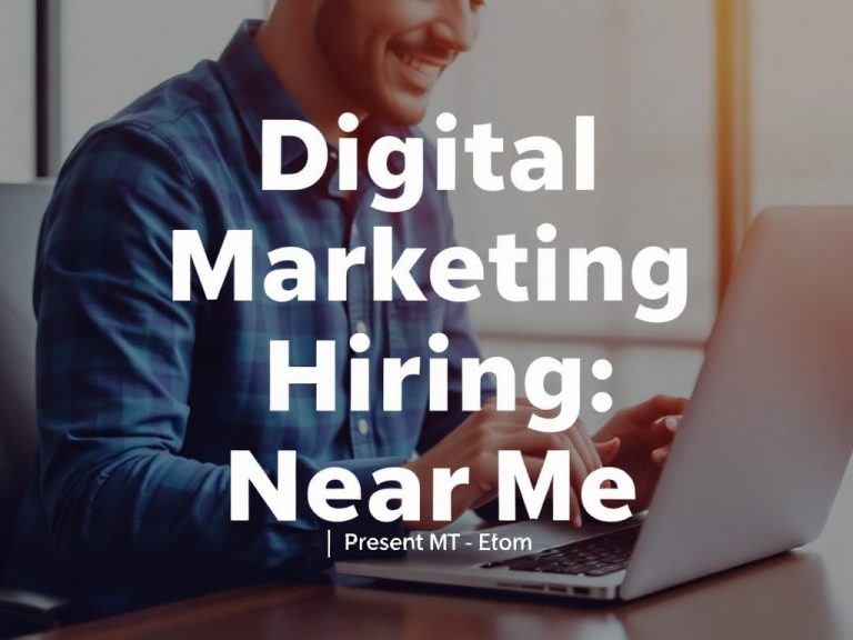 Digital Marketing Hiring Near Me: Find Local Talent Fast