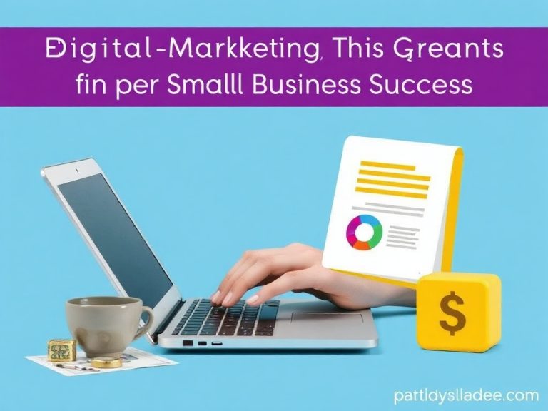 Digital Marketing Grant Resources for Small Business Success